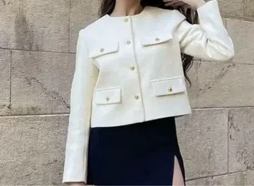 ZARA 골드 버튼 자켓