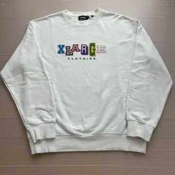 XLARGE 자수 로고 크루넥 맨투맨 M