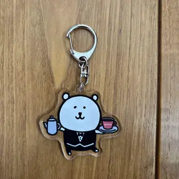 농담곰 cafe 턱시도 아크릴 키링