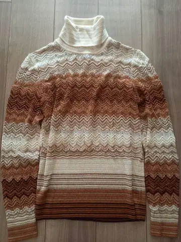 MISSONI 터틀넥 니트 스웨터