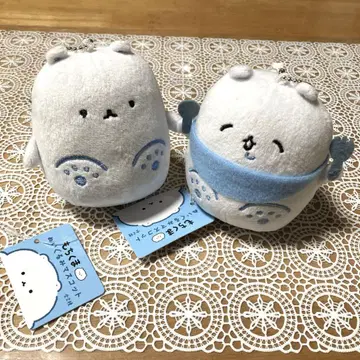 모찌곰 봉제 인형 마스코트 2세트 소유 한정판 택 포함 새상품