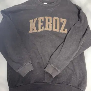 KEBOZ 맨투맨 블랙