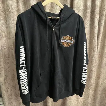HARLEY-DAVIDSON 블랙 후드티