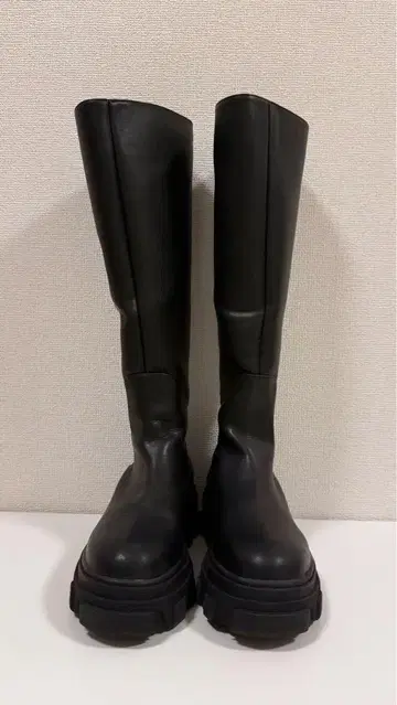 JENASIS 블랙 롱 부츠 M 사이즈