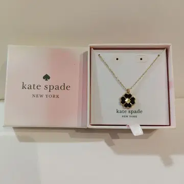 새상품 kate spade 네잎클로버 모티브 목걸이
