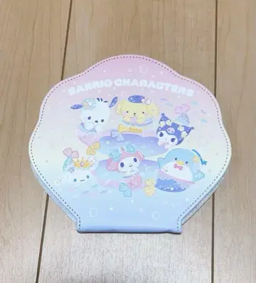 미사용 새상품 산리오 한정판 머메이드 접이식 거울