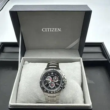CITIZEN Eco-Drive 태키미터 손목시계 새상품