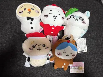 치이카와 크리스마스 봉제 인형 세트
