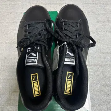 PUMA MATCH STAR 블랙 스니커즈