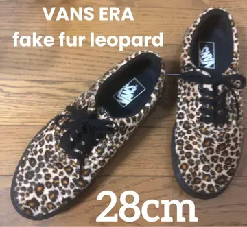 반스 ERA 인조 모피 레오파드