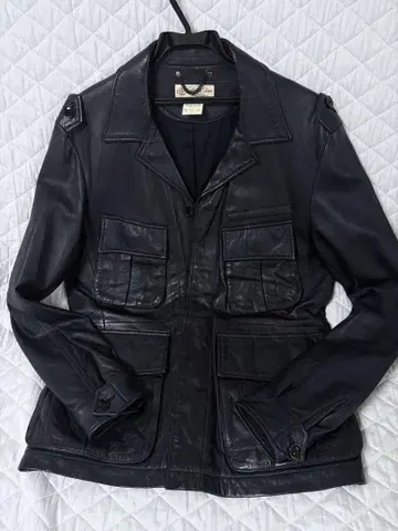라무 레더 재킷 M