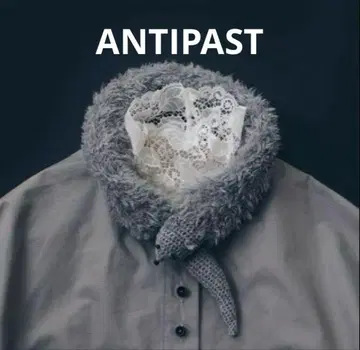 ANTIPAST 알파카 니트 머플러 애니멀 반려동물