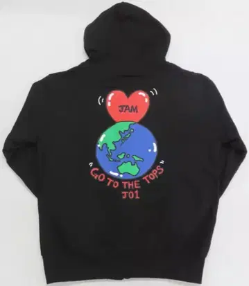 JO1 OTD GOTOTHETOPS 후드티 블랙 M 사이즈
