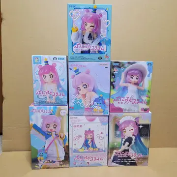 푸니루는 귀여운 슬라임 피규어 7개 세트