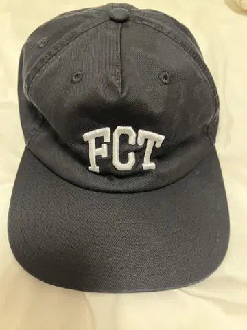 FCTY 블랙 캡 FCT 자수