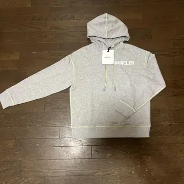 MONCLER 그레이 후드 부착 후드티