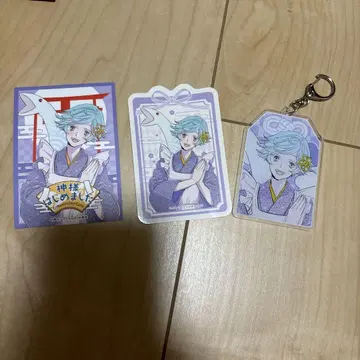 오늘부터 신령님 콜라보 카페 미즈키 3종 세트