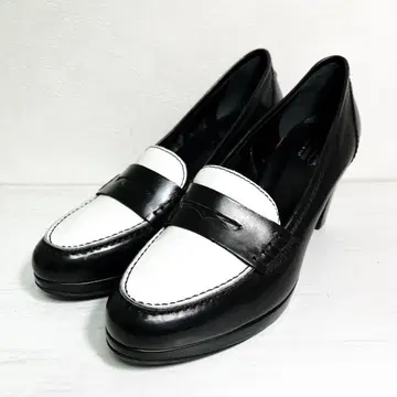 LucaGrossi 루카그시 로퍼 바이컬러 블랙