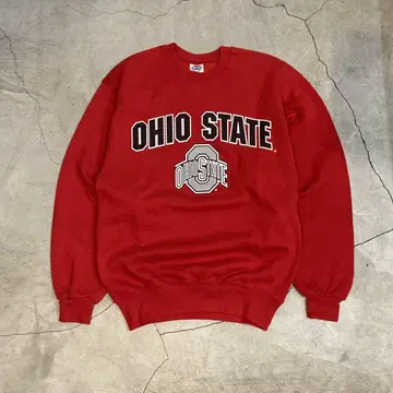 USA 빈티지 OHIO STATE 맨투맨 M 빨간색 오하이오