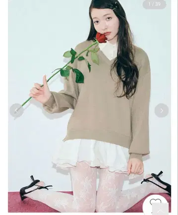 셔츠 도킹 프릴 미니 원피스
