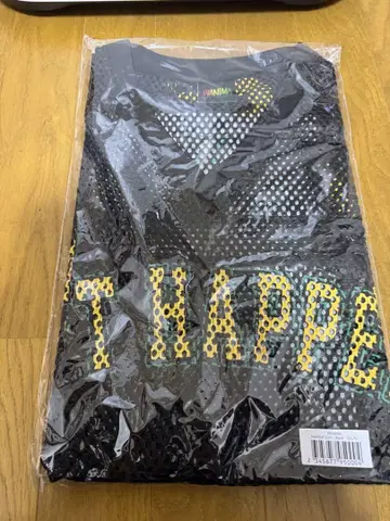 WANIMA 풋볼 셔츠 블랙 L/XL 원찬 페스티벌