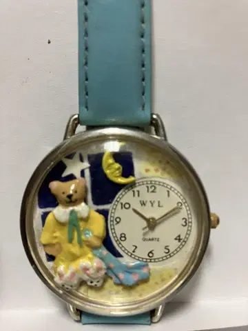 오야스미 곰 손목시계 아메리칸 빈티지풍 빈티지 부품