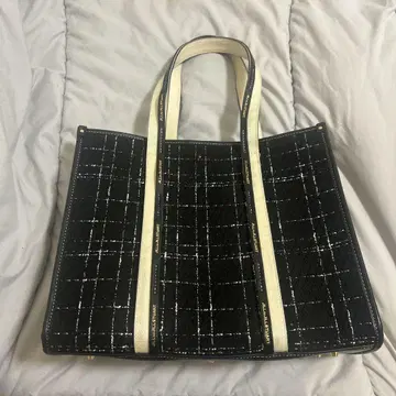 질 스튜어트 트위드 토트백