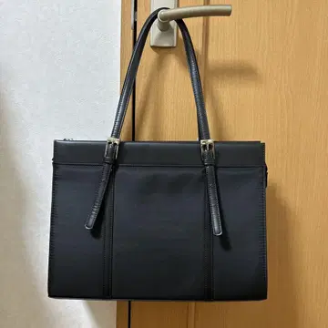 블랙 나일론 비즈니스 백