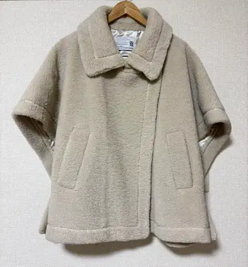 SYSORUS 시소러스 보아 케이프 코트 보아 판초