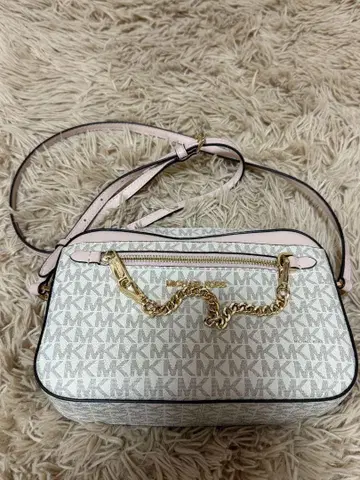 Michael Kors 숄더백 화이트/핑크