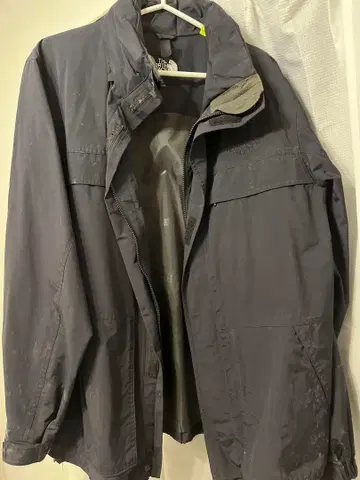 THE NORTH FACE XL 다크 그레이 마운틴 파카