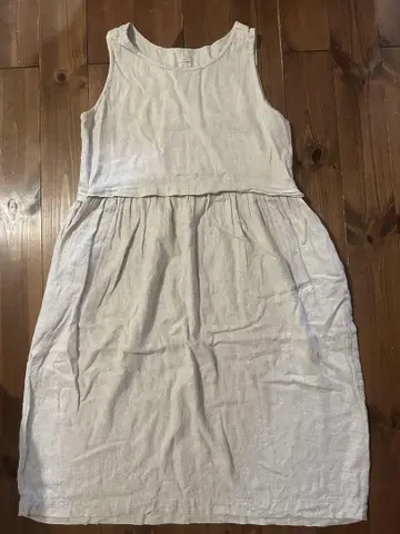 ICHI 슬리브리스 원피스