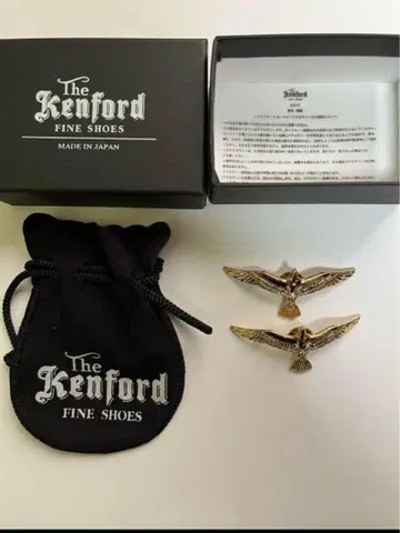 Kenford 신발 액세서리 이글 골드