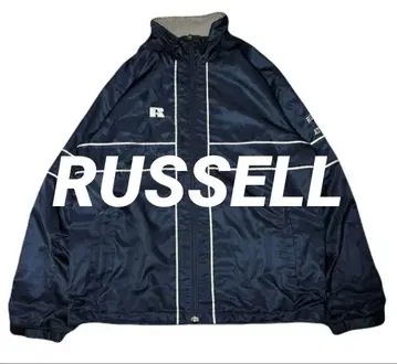 RUSSELL 러셀 블루종 윈드 브레이커 나일론 자켓