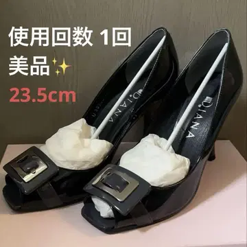 새상품급 DIANA 다이애나 블랙 펌프스 힐
