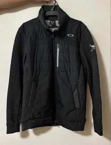 Oakley 블랙 자켓 골프 남성용