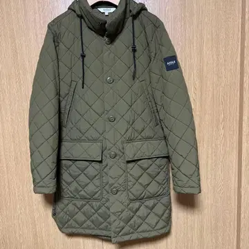 AIGLE 후드 부착 퀼팅 자켓