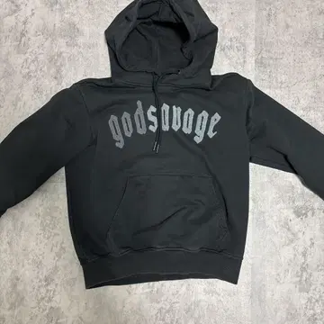 godsavage 블랙 후드티