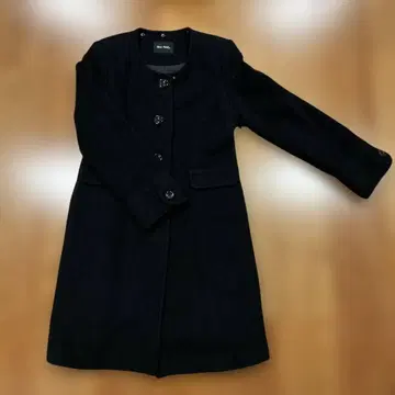 MISS PARIS 블랙 롱 코트