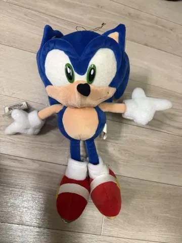 소닉 어드벤처 슈퍼 점보 봉제 인형 2 SEGA 새상품급 당시물