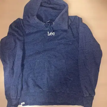 Lee 후드 부착 후드티 M 사이즈 다크 블루