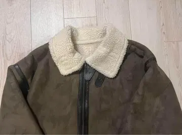 브라운 보아 자켓 B3 플라이트 자켓