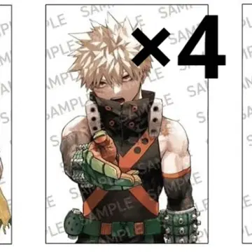 바쿠고 카츠키 나의 히어로 아카데미아 42권 혜택 엽서