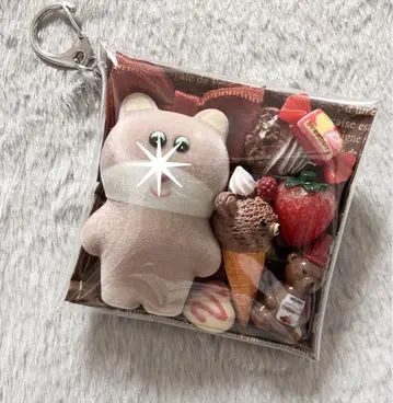 가챠 파우치 [무뉴 (브라운곰) 곰돌이 아이스]