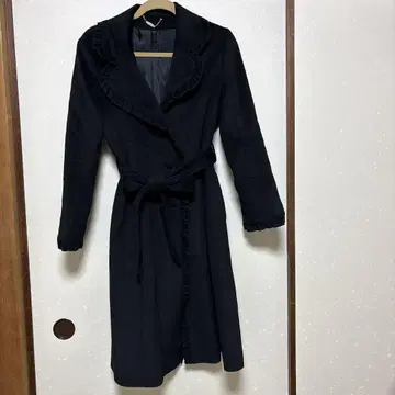 갤러리 비스콘티 포멀 코트 블랙