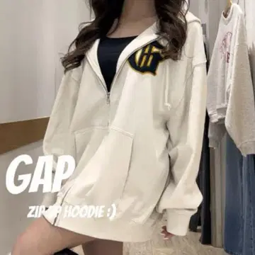 GAP 빈티지 소프트 지퍼 후드티