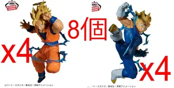 드래곤볼 Z 초사이어인 2 손오공 VS 마인 베지터 8개