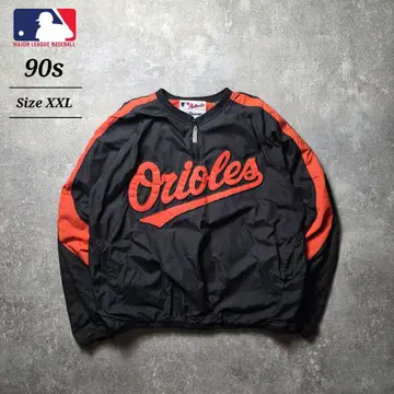 MLB 볼티모어 오리올스 나일론 자켓 칸노 토모유키