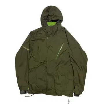 00s 나일론 후드 자켓 Y2K