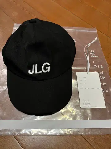 새상품 COMESANDGOES JLG CAP 블랙 신세계